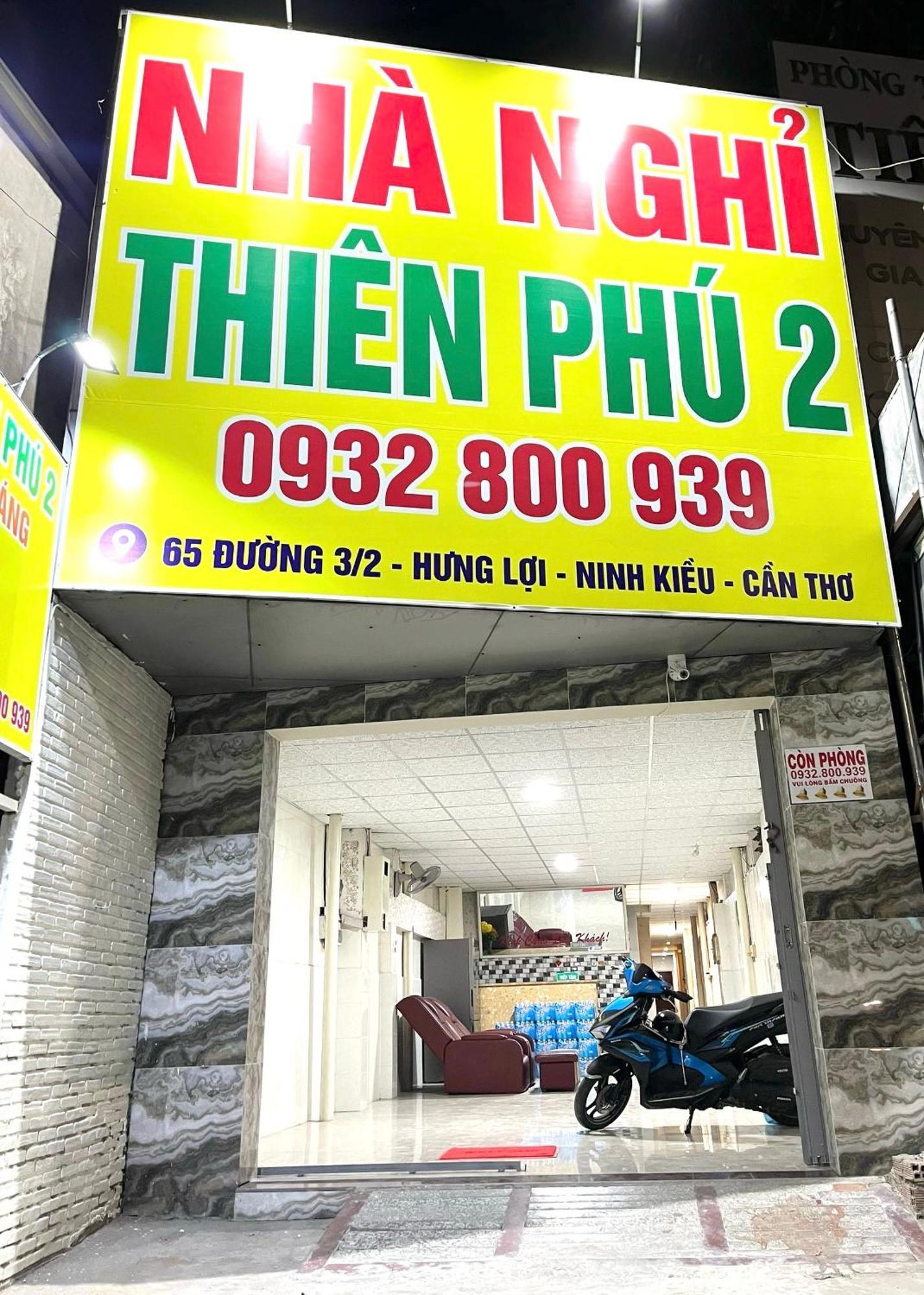 Nha Nghi Thien Phu 2 Hotel Cai Rang Kültér fotó